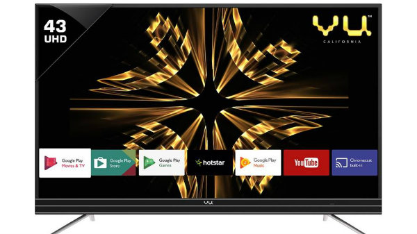 40% off on Vu Official Android 109cm (43 inch) Ultra HD (4K)