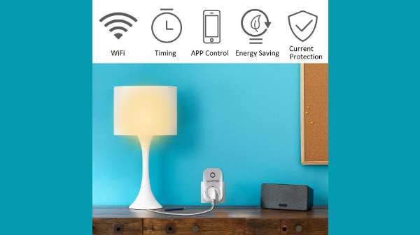 WIQD Smart Wifi Plug Socket, Compatible with Alexa And Google Assistant / Home Voice Control