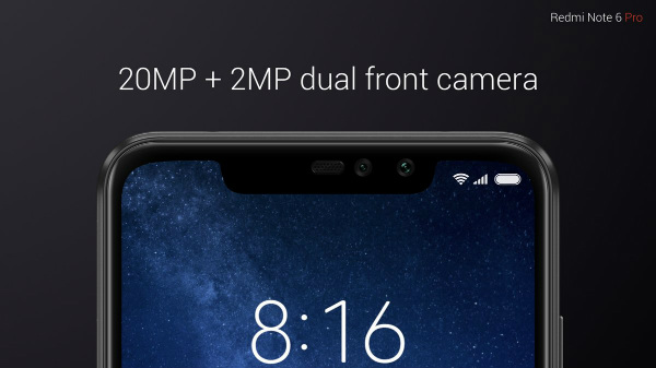 Xiaomi Redmi Note 6 Pro unique features