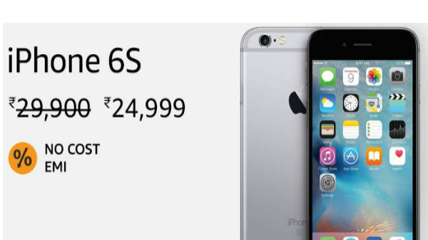 42% off on Apple iPhone 6s (EMI starts at Rs 1,177. No Cost EMI available)