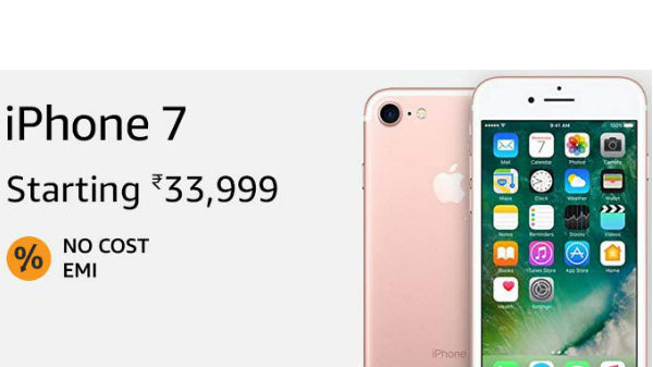 35% off on Apple iPhone 7 (EMI starts at Rs 1,600. No Cost EMI available)