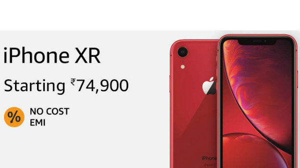 3% off on Apple iPhone XR (EMI starts at Rs 3,526. No Cost EMI available)