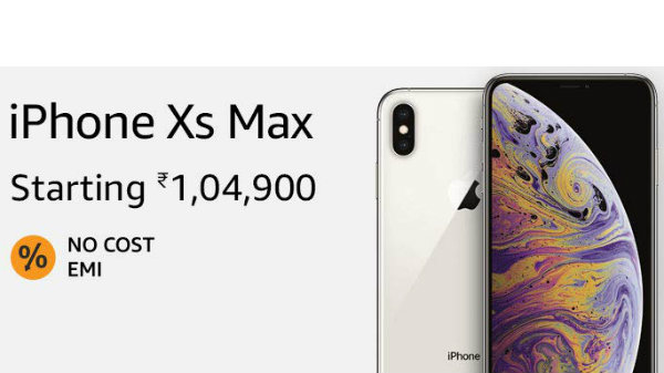 5% off on Apple iPhone Xs Max (EMI starts at ₹4,938. No Cost EMI available)