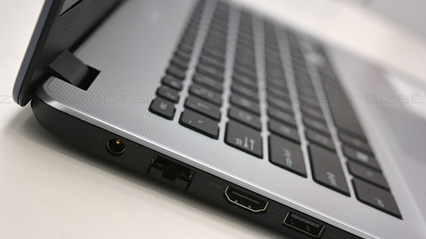 Keyboard and trackpad