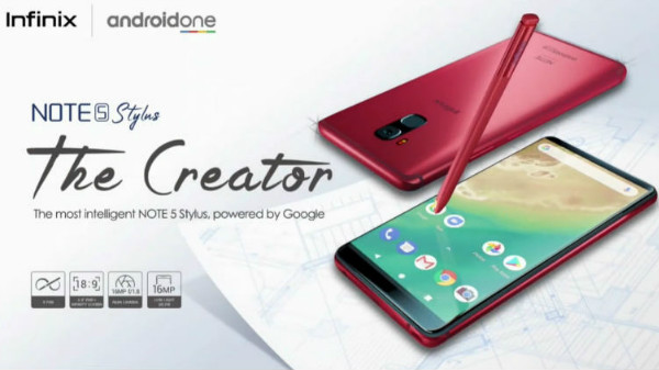 Infinix Note 5 Stylus launched in India for Rs. 15999