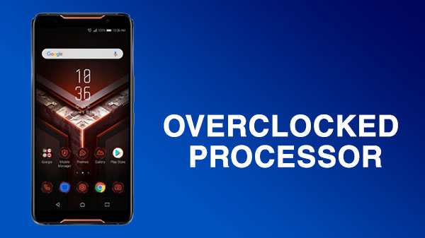 Smartphone with an overclocked processor, the ROG Phone