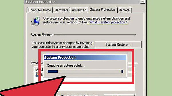 Ensure System Restore Points are being created