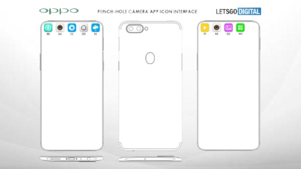 Oppo patent reveals new punch-hole display for R19