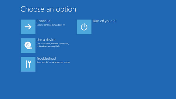 Run System Restore from Safe Mode