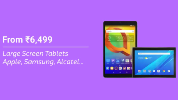 Tablets starts from Rs. 6,499