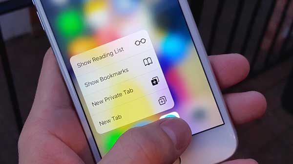 3D Touch support for Status