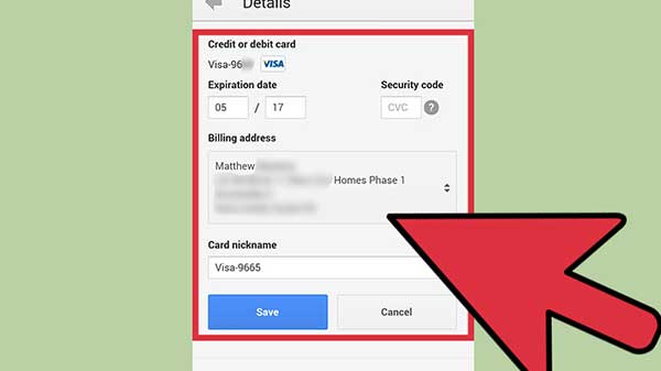Addresses and Payment methods
