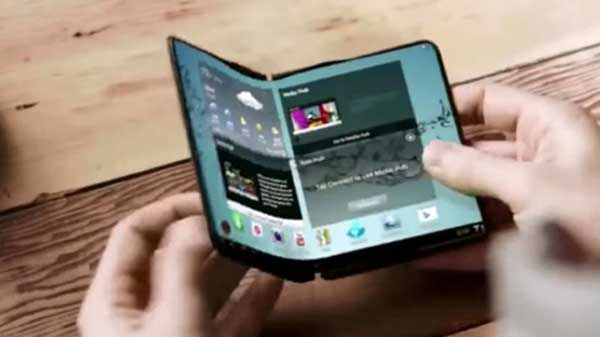 Foldable phone support