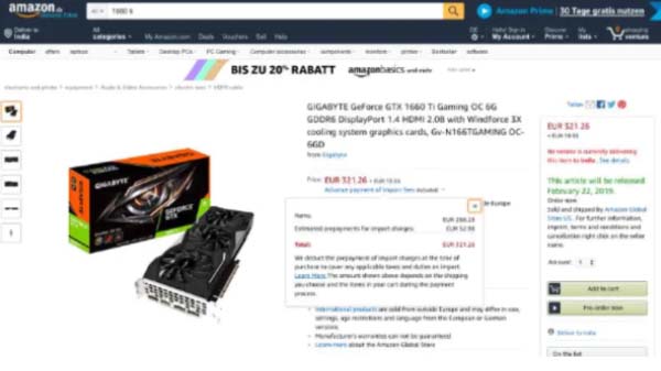 Nvidia GeForce GTX 1660 Ti expected to launch on February 22: Reports