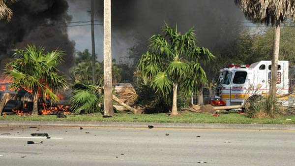 Video: Tesla driver killed in crash, responders fail to open doors
