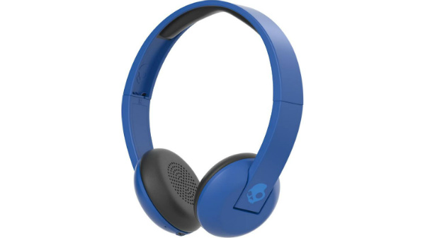 Skullcandy Uproar Bluetooth Headset with Mic  (Grey Black, On the Ear)