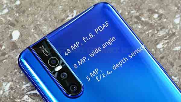 48MP plus 5MP plus 8MP Triple-lens Rear Camera