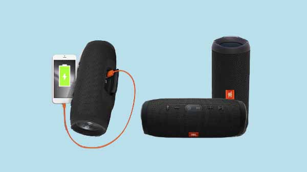 JBL Charge Bluetooth speakers 