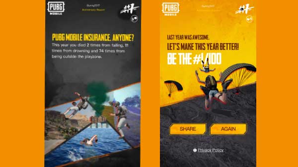 PUBG Mobile: First year stats to gain you in-game rewards and more