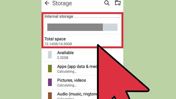 View storage and data consumption