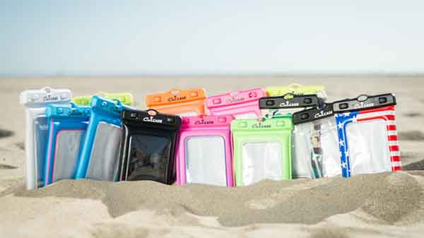 Waterproof cell phone case 