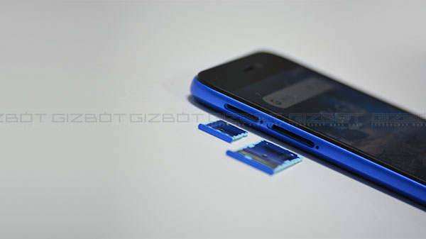 Dedicated microSD card slot and a sizeable 3,000 mAh battery unit