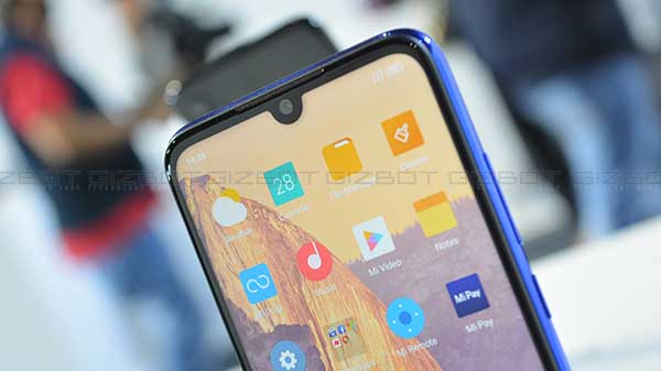 6.3 inches Dot Notch display (Both Redmi Note 7 and Note 7 Pro)