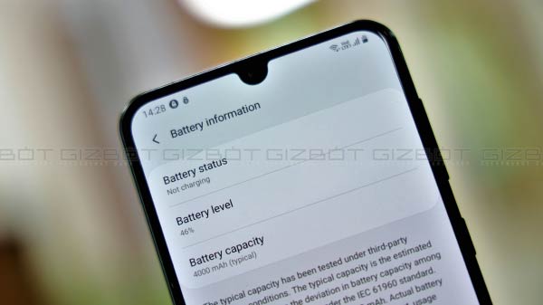 Battery: 4000mAh with fast charge support