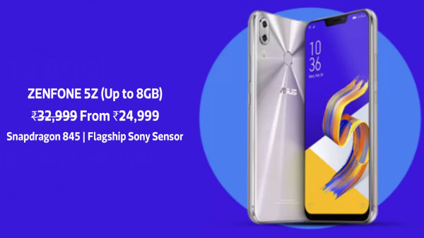 24% off on Asus Zenfone 5Z
