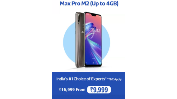 37% off on Asus Zenfone Max Pro M2