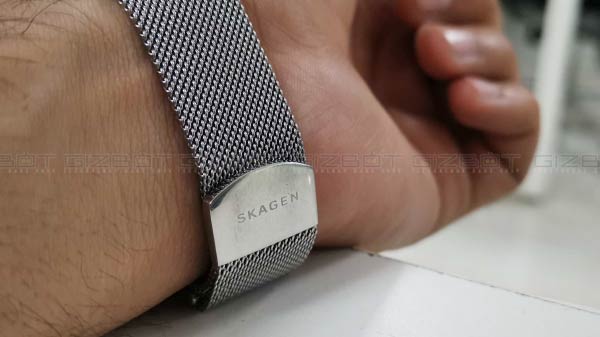 Magnetic Steel Mash strap gives Falster 2 a premium touch