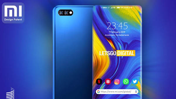 Xiaomi’s new patent shows a dual camera at the bottom of the display