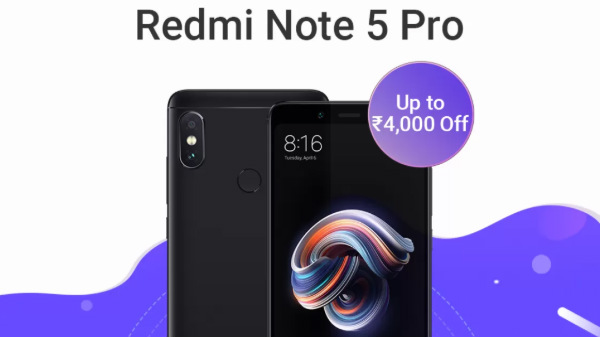 Redmi Note 5 Pro (Upto Rs 4,000 off)