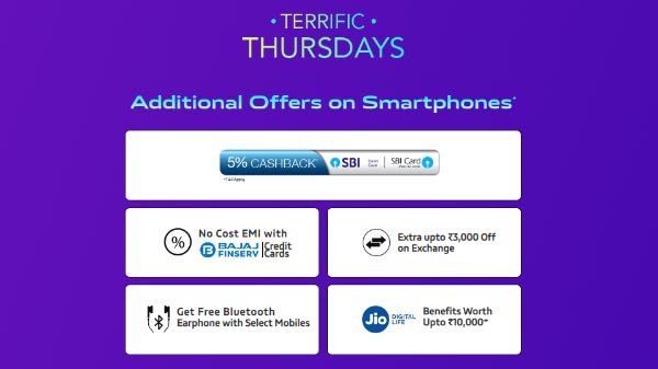 Vivo Terrific Thursday offers: Exciting deals on phones & accessories Vivo Terrific Thursday offers: Exciting deals on phones & accessories