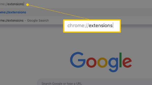 Disable extensions