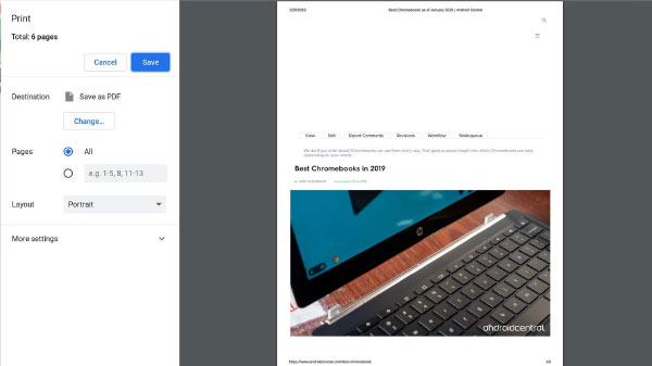 How to zoom out on a Chromebook