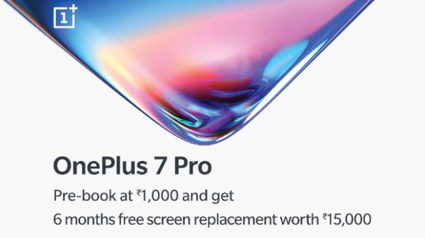 Pre-book your OnePlus 7 Pro in few simple step starting today