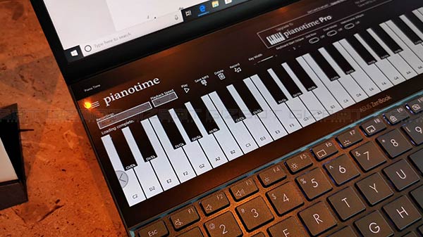 ScreenPad supports an array of Windows-based applications