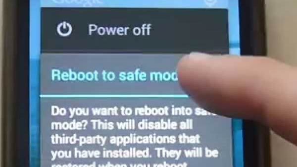 Boot in the Safe Mode