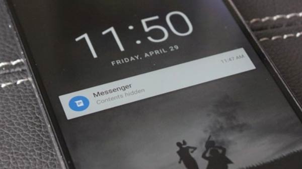 Lock screen notifications