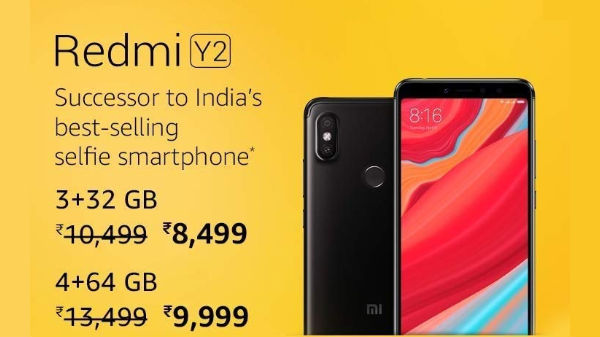 19% off on Redmi Y2