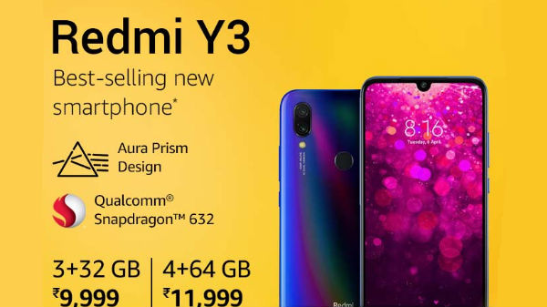 17% off on Redmi Y3