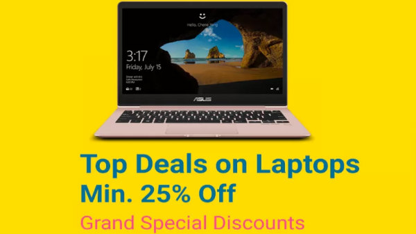25% off on Top Deals on Laptops