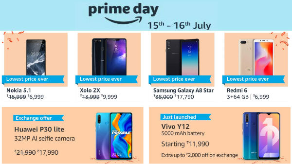 Amazon Prime Day Sale – Get 50% Off Galaxy A8 And Other Smartphones Amazon Prime Day Sale – Get 50% Off Galaxy A8 And Other Smartphones