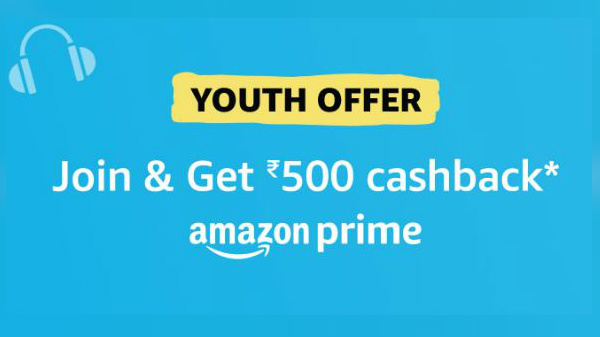 Amazon Youth Offer - Get Amazon Prime Membership For Rs. 499 Amazon Youth Offer - Get Amazon Prime Membership For Rs. 499