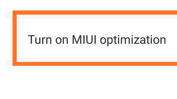 Battery Settings and MIUI optimizations