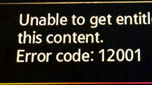 For Error 12001: