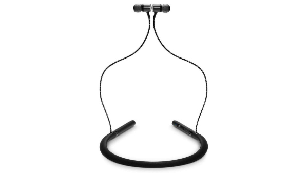 JBL LIVE200BT Wireless in-Ear Neckband Headphones with Three-Button Remote and Microphone (Black)(10Hours battery Backup)