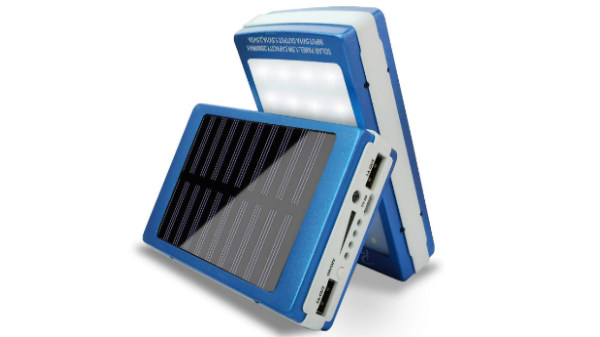 Probeatz 20 LED Power Bank-20000Mah with Solar Led Charging (Silver)