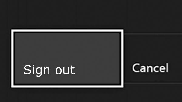 Sign out of Google Photos